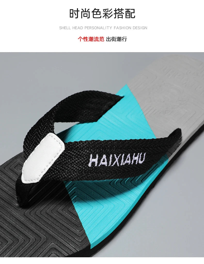 Men's Summer Flip Flops EVA Non Slip Slippers Soft High Quality Sandals Beach Indoor Slides Ultralight Fashion Orginal Shoes