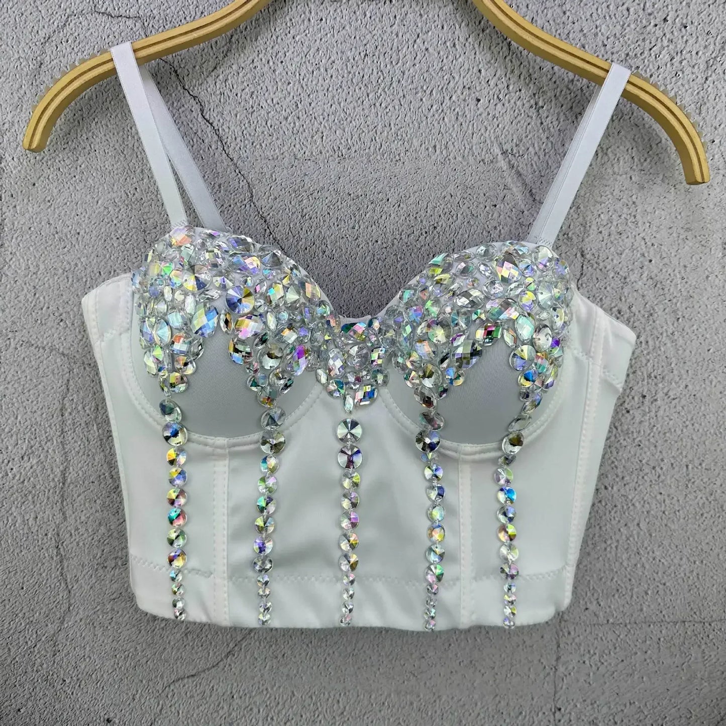 Sexy Party Corset Tops Woman Tank Streetwear Camis Bustier Fashion y2k Crop Top Women Clothes Summer Club Shirt Ladies Bra Blusa