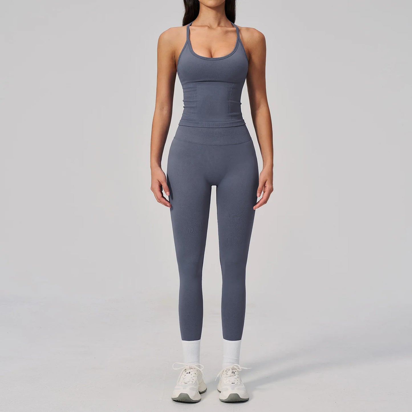 Fitness Suit 2PCS Women's Tracksuit Yoga Set Sports Outfits Gym Clothes Running Push Up Sportswear Female Workout Yoga Clothes