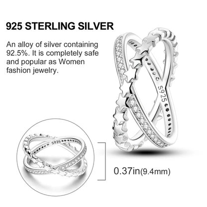 Original 925 Sterling Silver Ring Colorful Diamonds Cubic Zircon Finger Ring For Women Jewelry Wedding Engagement Birthday Gift