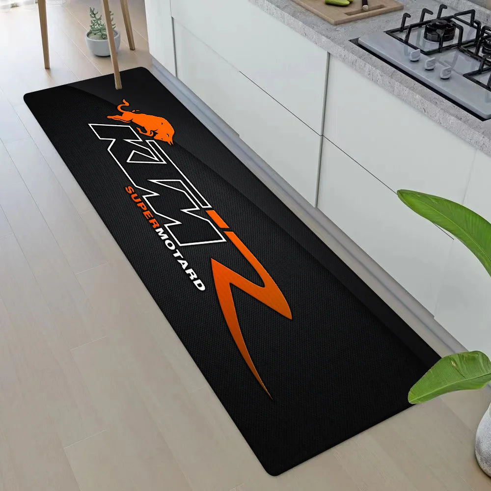 Entrance Front Door Doormat Motorcycle M-KT Non-slip Kitchen Rug Living Room Rugs Balcony Bathroom Foot Mat Floor Mats Carpet