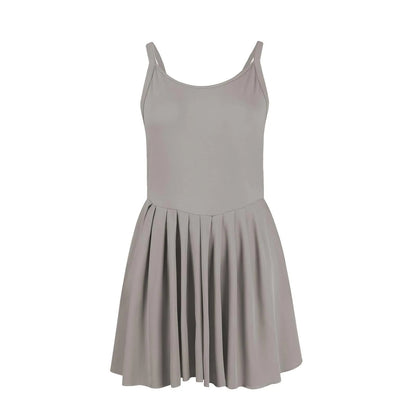 Women Tennis Dress One-Pieces Slim Fit Soft Sports Sets Golf Badminton Skirts Back Cross Tracksuits With Chest Pads Yoga Suits