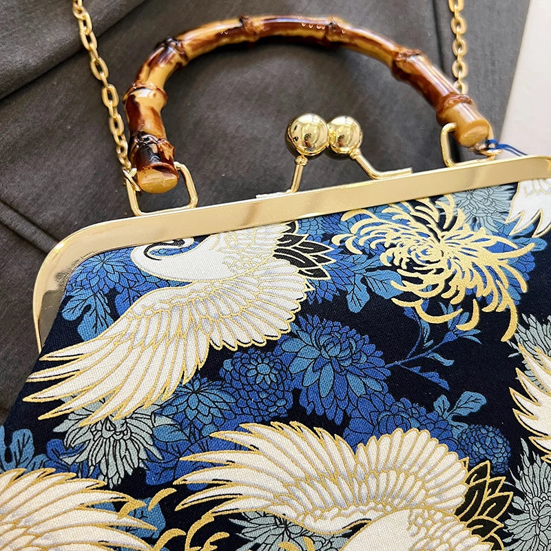 Luxury Evening Clutch Bag For Women Bride Wedding Clutch Purse Chain Shoulder Bags Small Party Handbag Rattan Handle Handle Tote