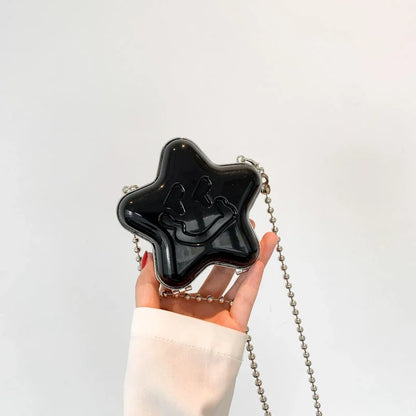 2024 New Small Wallet for Women Cute Bags Decoration High Quality Acrylic Metal Shell Satchel Designer Lipstick Bag