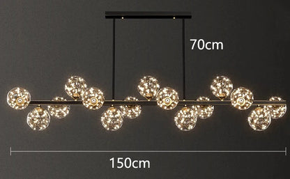 Modern home decor led lights pendant light lamps for living room Chandeliers for dining room hanging light indoor lighting
