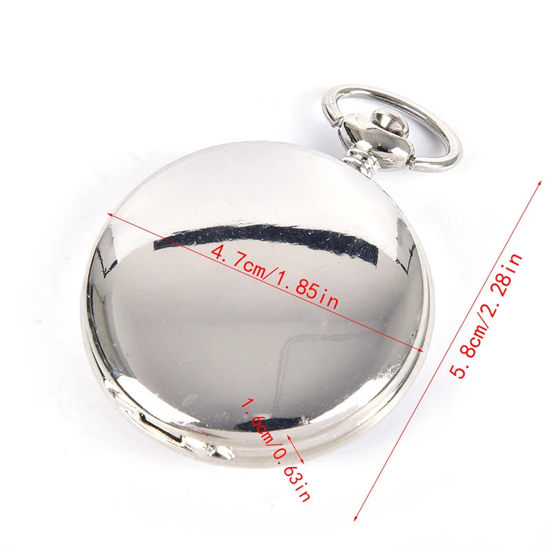 Pocket Watch Flip Compass Portable Hiking Navigation Compass Compass Keychain