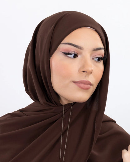 Pin Free Instant Chiffon Hijab Women Jersey Bonnet Islam Shawls and Wraps Bonnet Hijab Underscarf Cap Foulard Femme