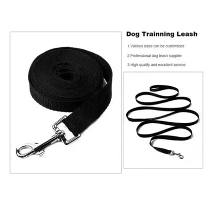 1.2M-30M Long Nylon Dog Training Leashes Walking Pet Leash Long Lanyard Traction Rope for Small Large Dogs Lead Item
