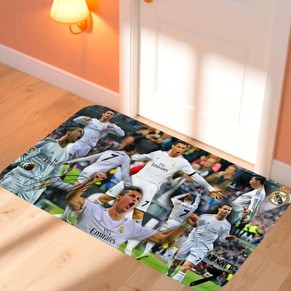 C-CristianoS R-Ronaldo CR7 Doormat Kitchen Rugs for Bedroom Front Door Mat Non-slip Pad Room Decoration Motorcycle Carpet Home