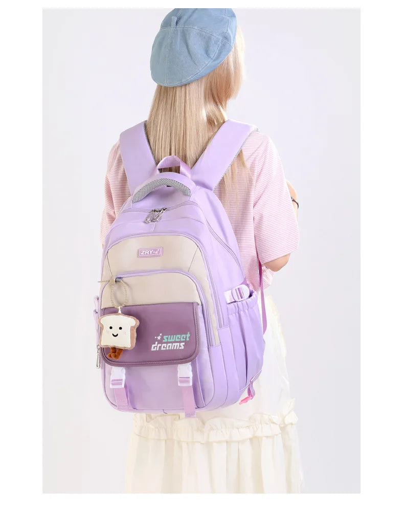 2025 Waterproof Girl Backpack Children School Bags for Kids Book Bag Children New School Backpack Girls mochila infantil escolar