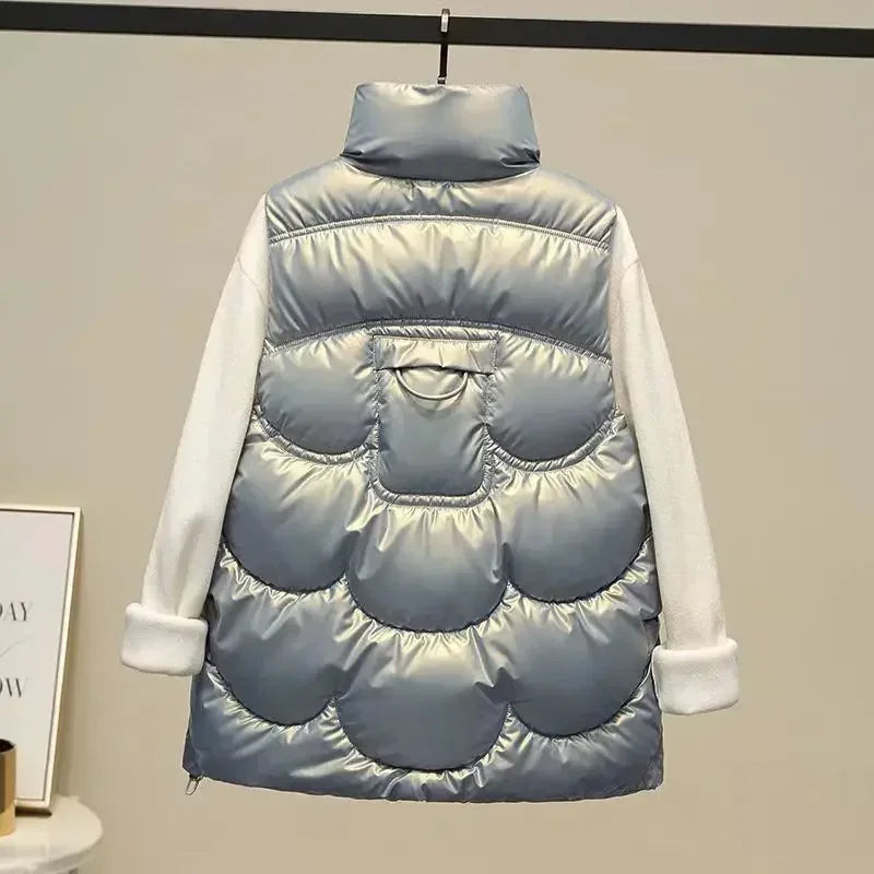 Winter Women Jacket Coats Long Parkas Female Down Cotton Hooded Overcoat Thick Warm Jackets Windproof Casual Student Coat 2026