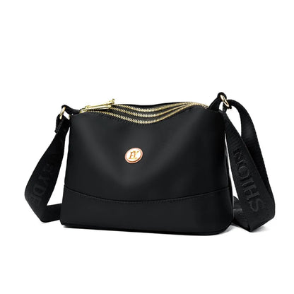High Quality Women's Waterproof Nylon Multilayer Crossbody Bag Ladies Large Capacity Handbag Purse Female Shoulder Bags 3 Layers