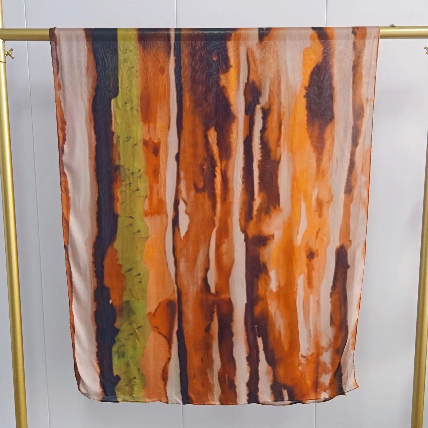 New Double-sided Print Modal Hijab Scarf Watercolor Leopard Prairie Hide Print Hijabs for Women Muslim Fashion Turbans for Women