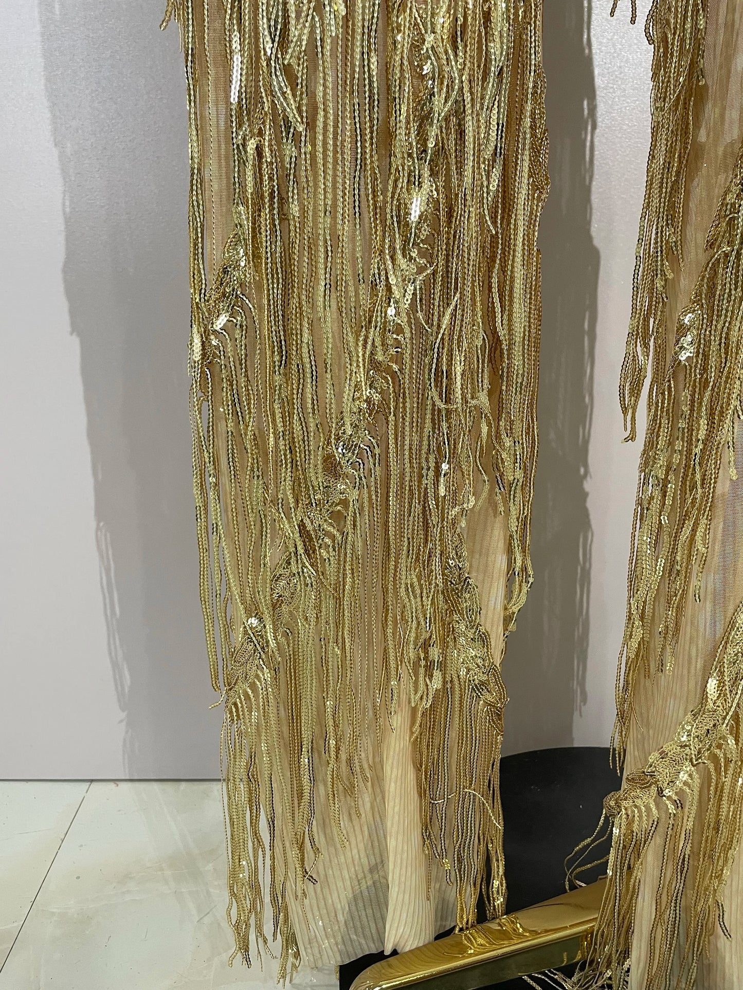 Sparkly Black Rhinestones Sequined Fringe Jumpsuit Women Sexy Nightclub Party Birthday Outfit Show Singer Stage Perform Costume