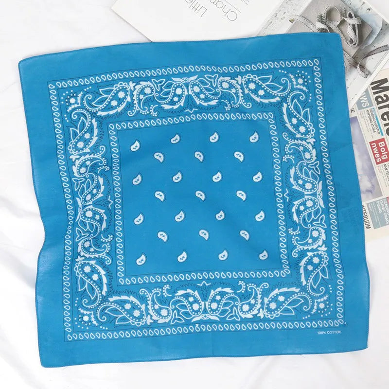 21 Colors Summer Ip Hop Bandana Casual Elegant Thin Breathable Neck Women Head Wrap Hair Scarves Shawl for Women/Men/Boys/Girls