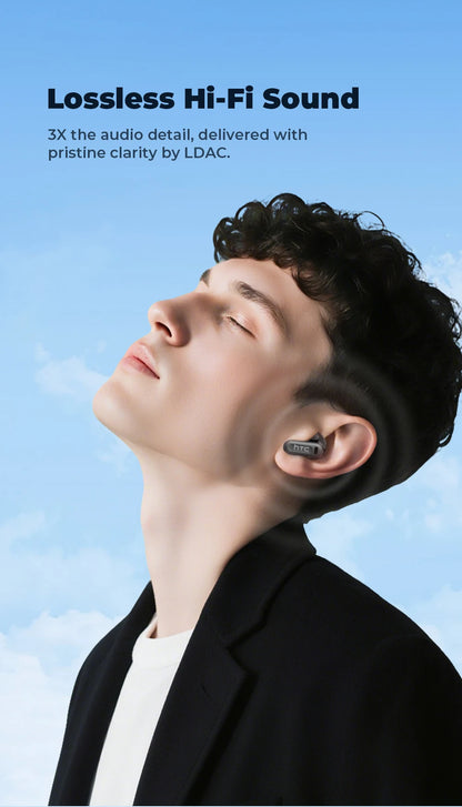 HTC NE20 Original Wireless Bluetooth Earphone In Ear AI Translate Earbud LED Multi-function Touchscreen Noise Reduction Headset