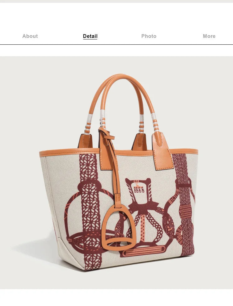 New Fashion Women's Tote Bag Trend Brand Versatile Shoulder Bag High Quality Temperament Crossbody Bag Designer Luxury Handbag