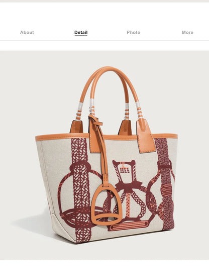 New Fashion Women's Tote Bag Trend Brand Versatile Shoulder Bag High Quality Temperament Crossbody Bag Designer Luxury Handbag