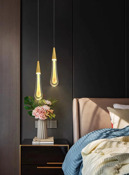 1 PC Modern Home Decor LED Lights Bedroom Lamp Bedside Pendant Light Lamps LED Chandeliers Hanging Light Indoor Lighting