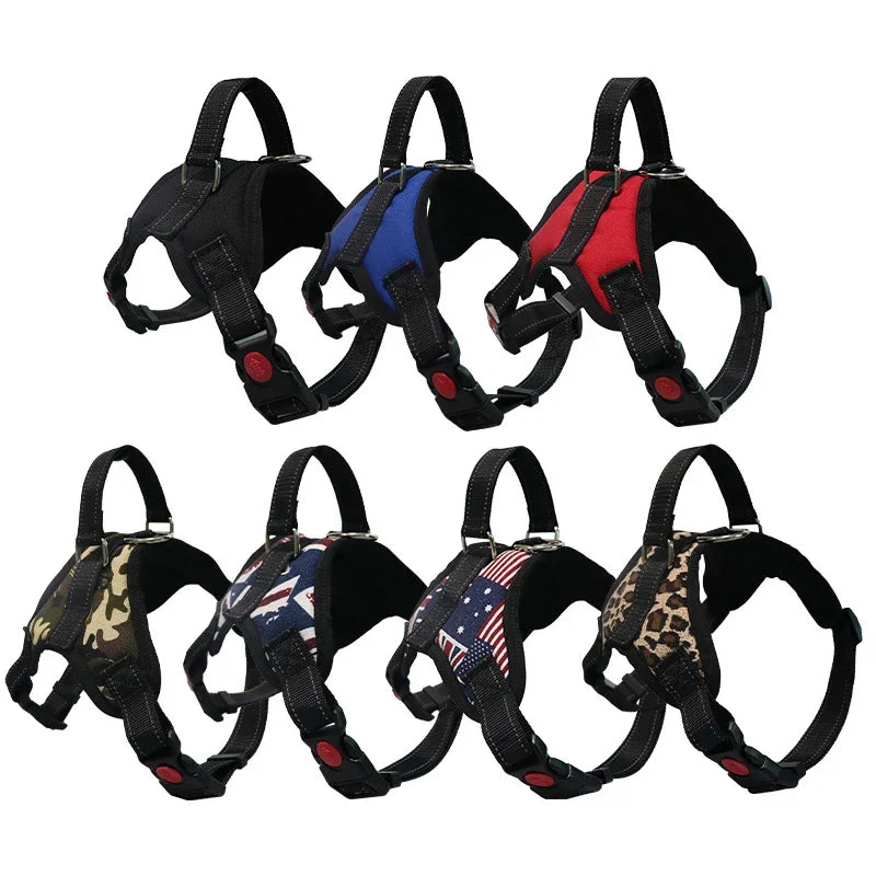 Adjustable Dog Harness Pet Large Dog Walk Out Harness Vest Collar for Small Medium Large Dogs Pets Accessories ﻿