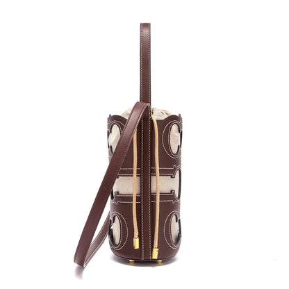 CHCH Women's Shoulder Bag 2026 Spring Hollow Design Handbag High Quality Detachable Shoulder Strap16.5*10*22.5cm