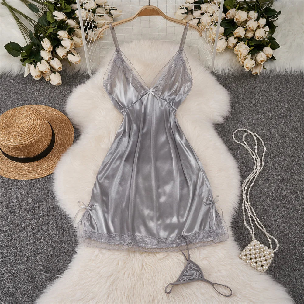 Cute Sweet Trend Cartoon Printed Jumpsuit Half High Collar Sleeveless Slim Fit Lingerie Bodycon Bodysuit Rompers Pajama Catsuits