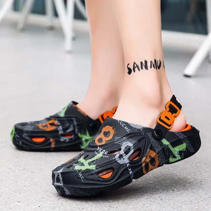Dropship Men's Sandals Outdoor Slippers Beach Comfortable Slides Thick Soft Clogs Water Shoes Men Casual Shoes Men Beach Sandals
