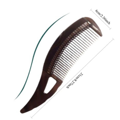 Oil-Control Energy Comb, Hollow Scalp Brush, No Shampoo Needed, Removes Grease & Dandruff, Hair Cleansing Massage Comb for Oily