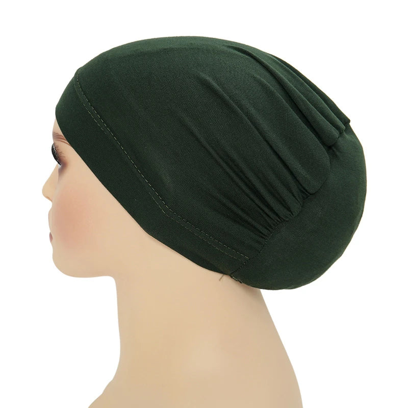 2026 New Women's Hijabs Islamic Undercap Muslim Abaya Hijabs Soft Strech Jersey Turbans Turban Instant Head Wrap Women Cap