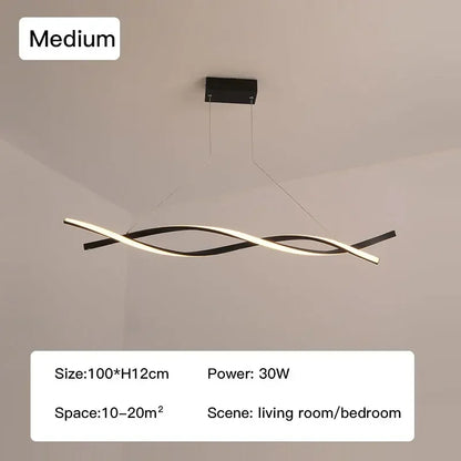 Modern Rotate Led Pendant Lights Dimmable for Kitchen Island Table Dining Room Office Chandelier Decor Lighting Lusters Fixture
