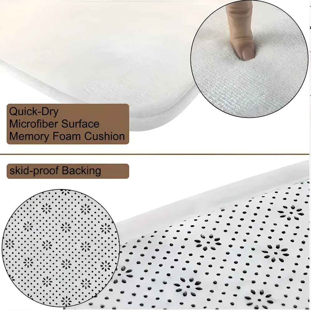 A-I-I-Inuyashas Floor Mat Cozy Flannel Soft Thick Non-Slip Mat For Living Room Bedroom Kitchen Decor Rugs