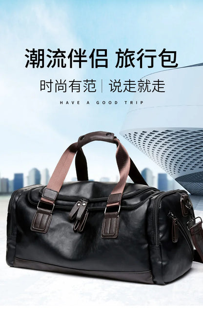 Tilorraine 2025 new men's travel bag, handbag, shoulder large capacity bag can hold shoes