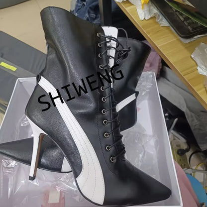2025 Women's  Summer Slingback Pumps Office Lady Transparent Heeled Sandals Elegant Pointed Toe Female Sexy High Heels 44