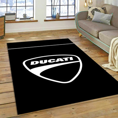 3D Racing Motorcycle Sign Carpet Rug for Living Room Bedroom Home Sofa Decoration,kids Play Non-slip Floor Mat Christmas Gift