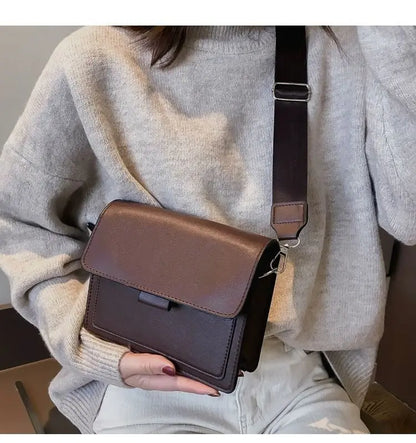 Designer Bag Luxury PU Leather Crossbody Handbag for Women Travel Handbag Fashion Shoulder Messenger Bag Ladies Small Flap Bags