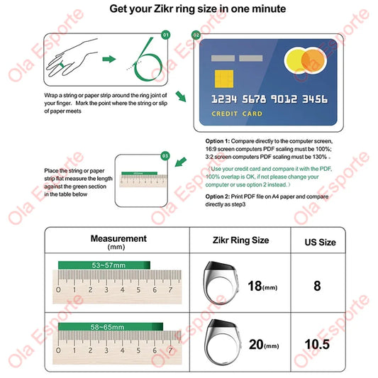 2026 Qibla Smart Zikr Ring Praise Tasbih Tally Electronic Digital Counter for Muslims 5Prayer Time Vibration Reminder Waterproof