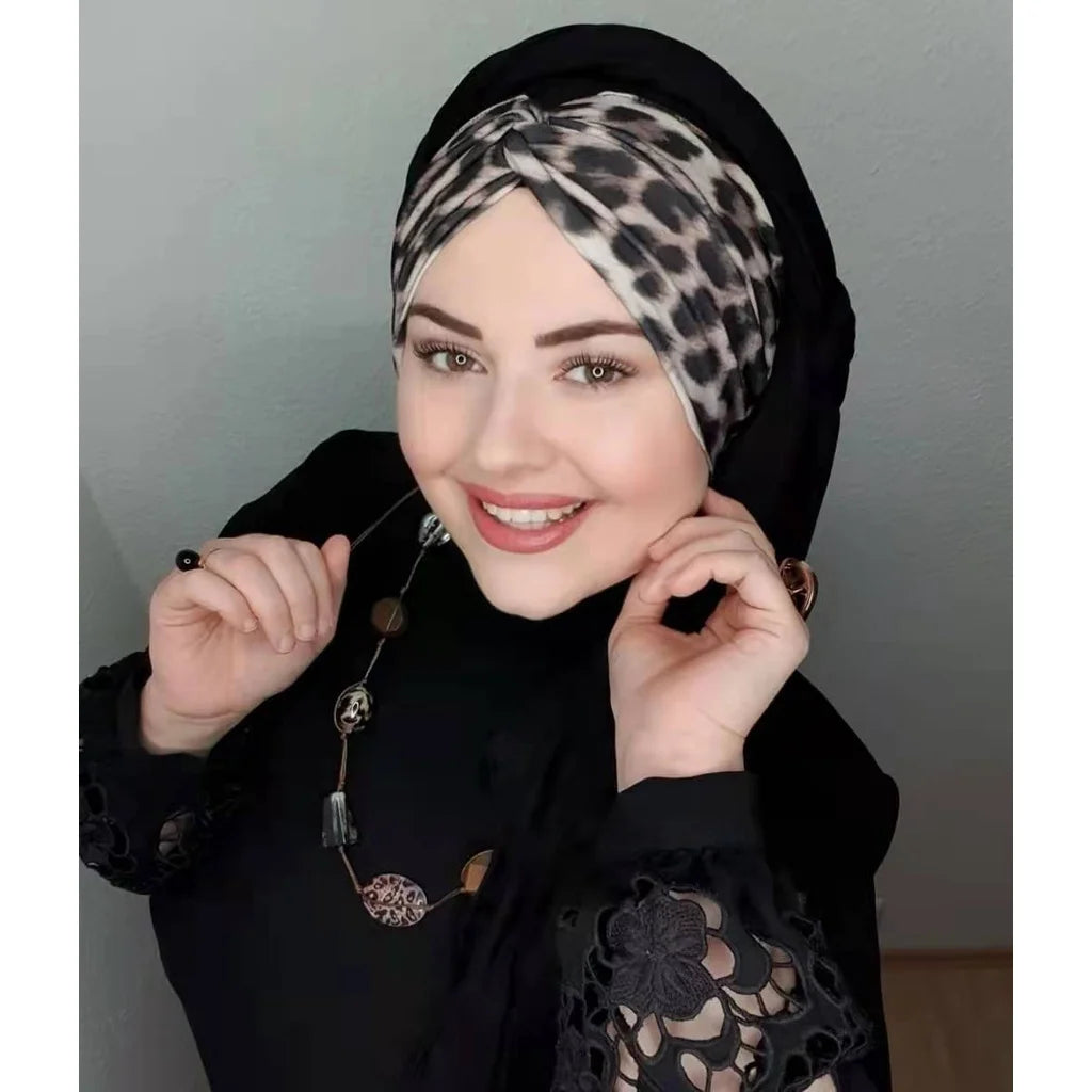 Muslim Modal Scarf Silk Abaya Hijab Islamic Jersey Hijabs For Woman Abayas Dress Turbans Crinkle Turban Instant Arabic Head