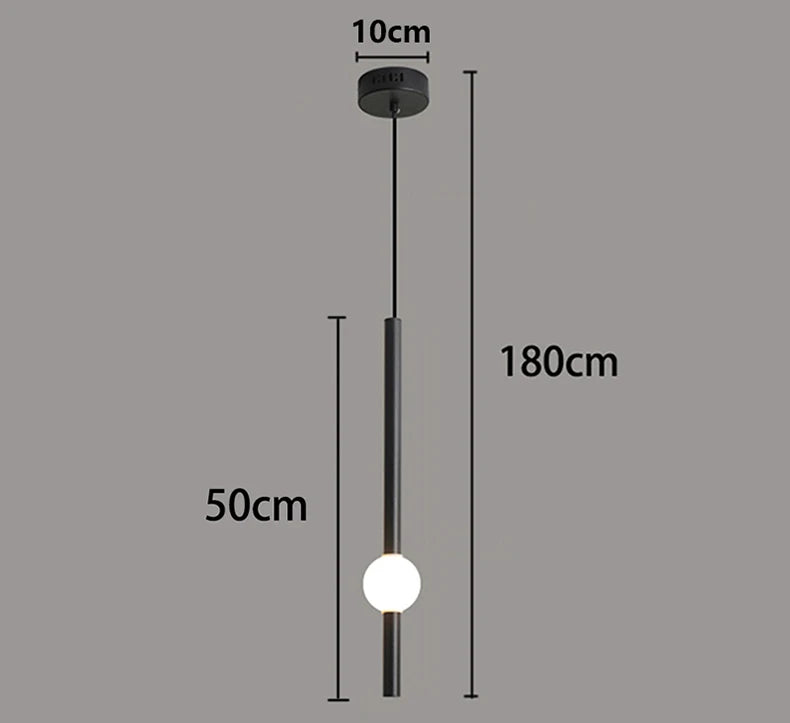 1pc Modern Home Decor LED Lights Bedroom Lamp Bedside Pendant Light Lamps LED Chandeliers Hanging Light Indoor Lighting