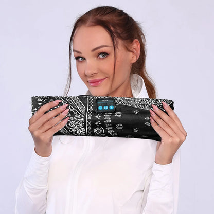 Bluetooth Earphones Sports Sleeping Headband Wireless Headphones Music Eye Mask Wireless Bluetooth Headset Headband with Mic