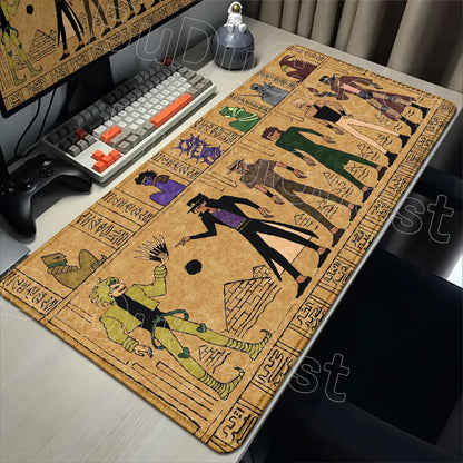 HD J-Jojo B-Bizarre A-Adventure Mouse Pad Gaming 900×400mm Mousepad Xxl Mouse Mat Offices Accessories Keyboard Pad Computer Desk