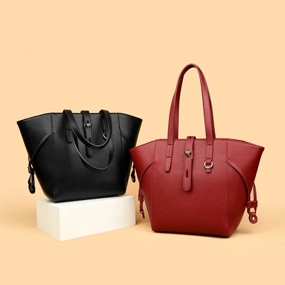 Luxury Brand PU Leather Shoulder Bags Women Fashion Large Capacity Handbag Elegant Crossbody Purse For Ladies Casual Office Tote