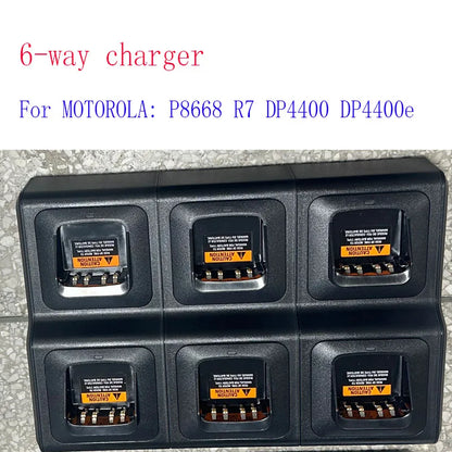 Motorola 4-6-8Charger For Xir P8668 P8268 R7 DP4400e Dp4400 Dp4800 Dp4801 dep550 dep570 dp2000 dp2400 dp2600 Etc talkie walkie