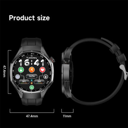 2026 New Global Version Watch 6 Pro GPS Smart Watch Men AMOLED Screen Sports Fitness Track Bluetooth Call Waterproof Smartwatch