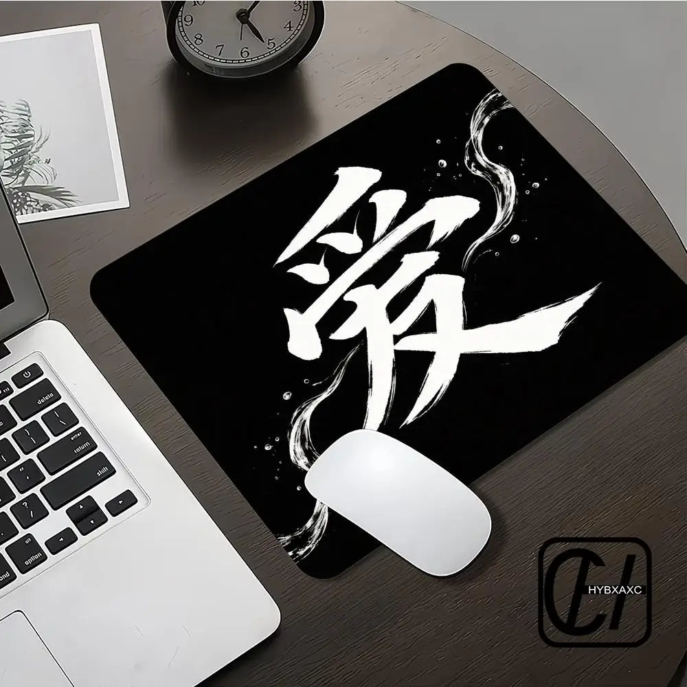 E-Sports Mouse Pad Chinese Character"Love"Speed Mouse Pad Ultrafine Surface Desk Mat Setup Gaming Decoration Pc Gamer HYBXXC