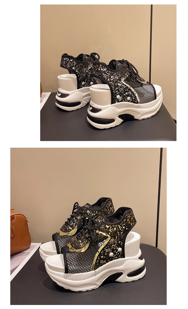 Platform Shoes Woman Sandal Roman Women Sports Sandals Fashion Sneakers Comfortable Wedge Luxury Designer Elegant Summer 2026