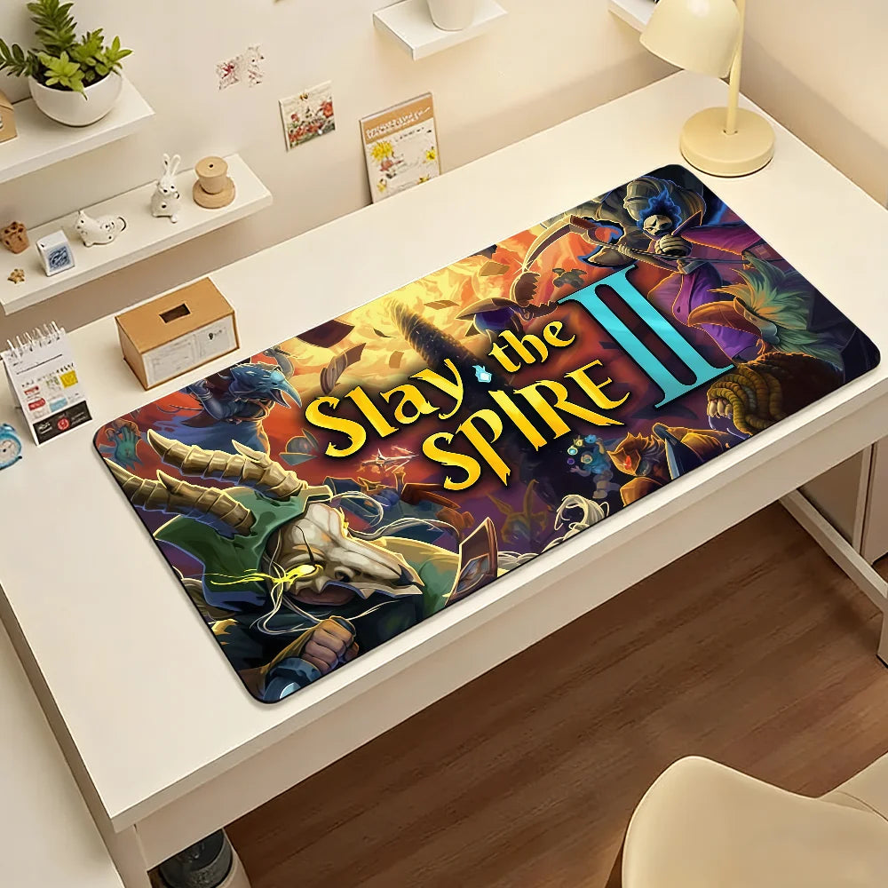 Game Slay the Spire  Mouse Pad Non-slip Rubber Computer Mat Gamer Balance Decoracion Deskmat Laptop Office Large