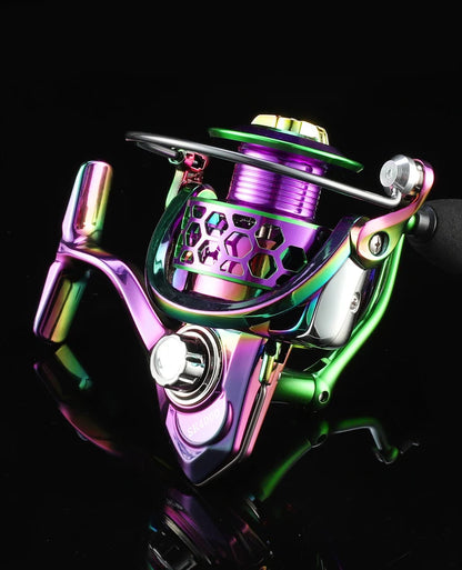 BILLINGS Spinning Reel 22LB Max Drag 14+1BB Ultra Smooth Professional Fishing Reel 5.0:1/4.7:1 Gear Ratio CNC Metal Spool Fishing Reels Wheel For Freshwater Saltwater