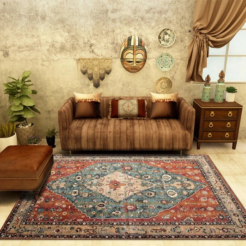 American Style Living Room Decoration Plush Carpet Large Area Rugs for Bedroom Fluffy Soft Lounge Floor Mat Thicken Washable Rug