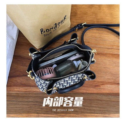 Elegant Ladies Tote Bag Handbags Leather By Luxury Brand Famous Designer Popular Classic For Women Fashion