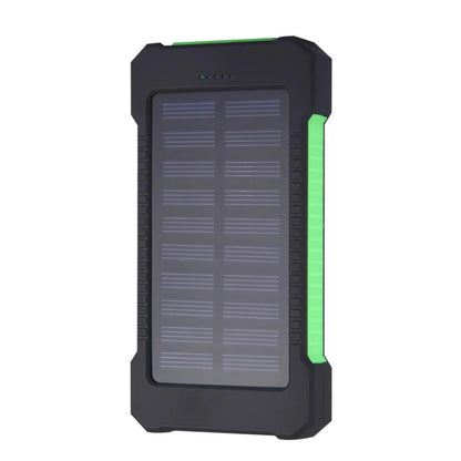 Solar Power Bank 100000mAh Waterproof Portable Solar Panel Charger Powerbank for iPhone16 Samsung Huawei Xiaomi External Battery